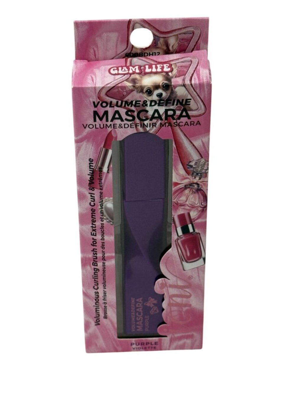 Ioni Purple Volume Define Mascara Dollhouse Glam Life New